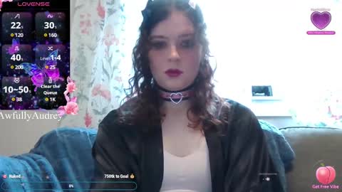 AudreySins online show from February 24, 8:36 pm