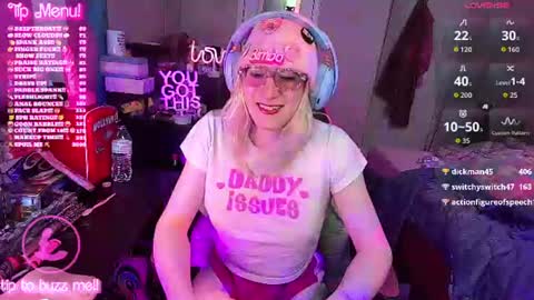 Bambi Sparkles TS online show from July 22, 3:05 pm