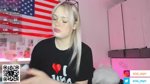 Snapshot of krisi_myrr chatting on October 23, 12:53 pm Kristina3 online show from October 23, 12:53 pm