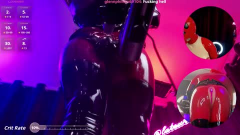 Latex Ruby online show from February 3, 2:11 am