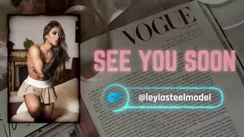 INSTA leylasteel model         online show from March 19, 11:43 am