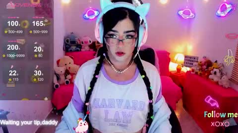 Snapshot of michellevanss22 chatting on October 9, 9:05 pm online show from October 9, 9:05 pm