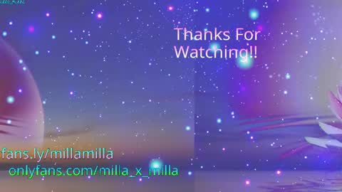 milla_milla online show from March 27, 8:26 am