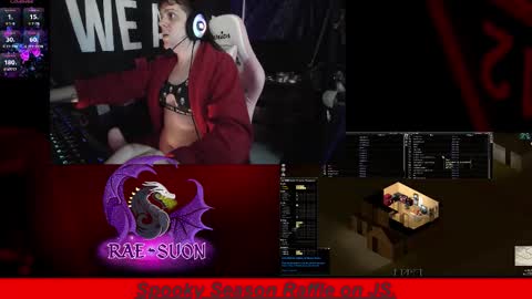 Snapshot of raysuon chatting on October 30, 12:53 am Rae-Suon online show from October 30, 12:53 am