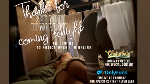 karin paz online show from February 24, 2:30 am
