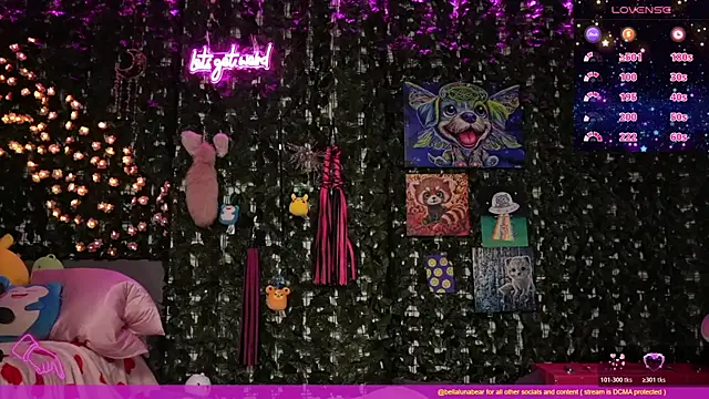 bellalunabear online show from January 13, 9:56 pm