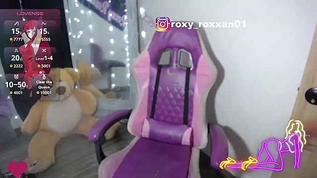 roxy roxxan online show from February 11, 12:29 am