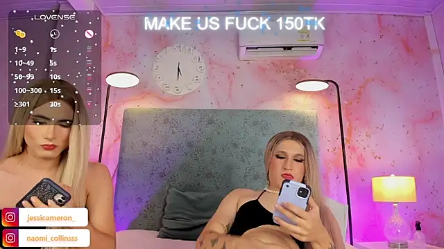 Snapshot of JESSI_NAOMI chatting on September 19, 12:05 am JESSI NAOMI online show from September 19, 12:05 am