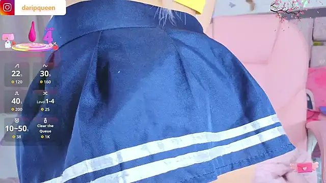 DaripQueen online show from March 21, 2:22 pm