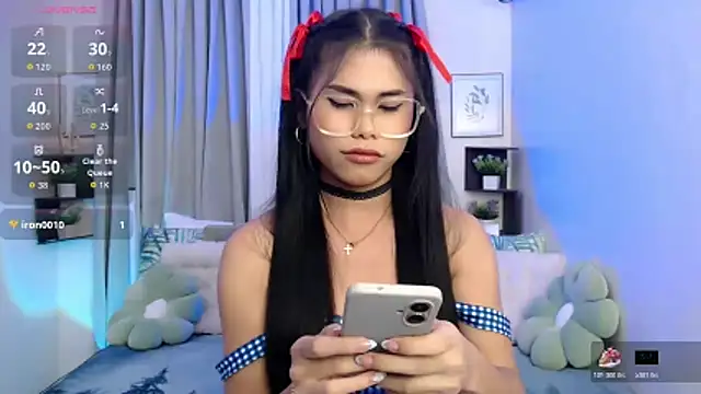 PrettyBlythes TS online show from November 2, 1:31 pm