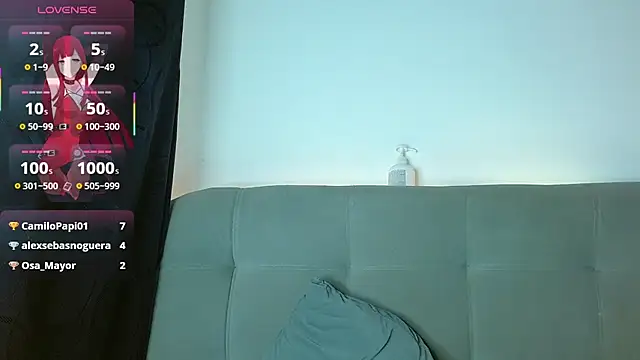 JuliethaFox online show from August 1, 6:14 am