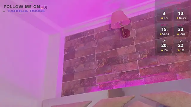 tahhlia rouge online show from November 5, 7:58 pm