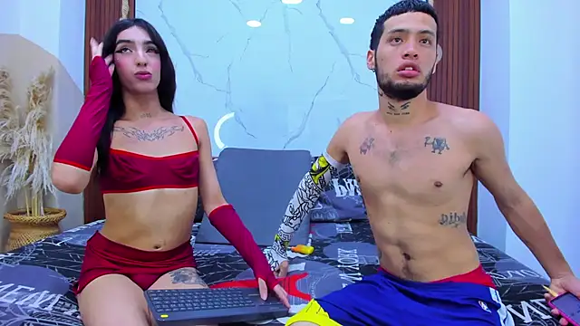 Loversinfire2 online show from April 18, 1:51 am