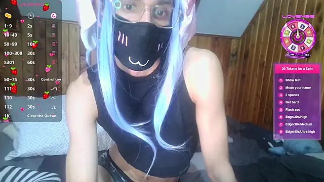Frankie femboy online show from April 13, 10:03 pm