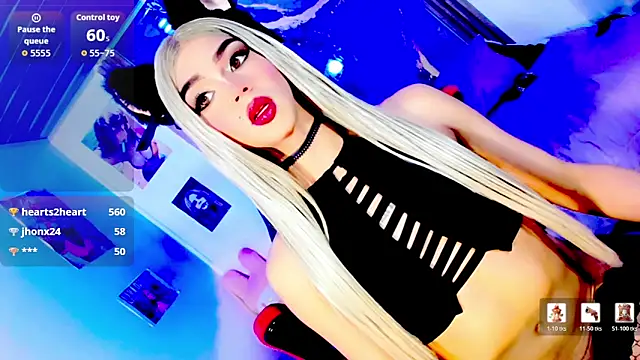 blonde queen- online show from May 20, 1:56 am