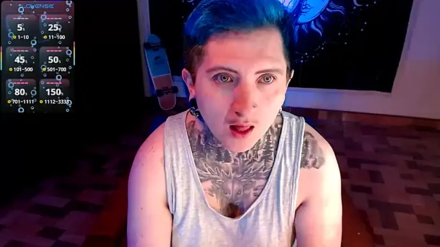 Marieblueeyes online show from January 21, 3:49 am