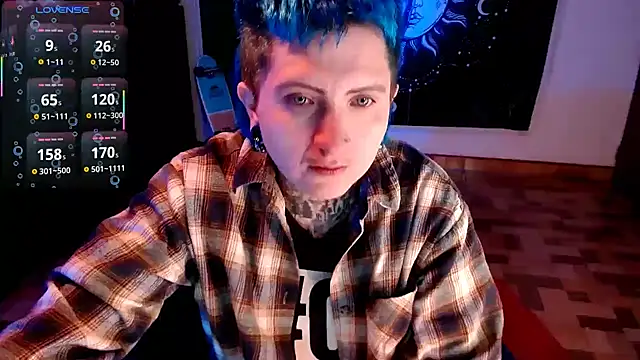 Marieblueeyes online show from January 23, 11:15 am