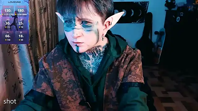 Marieblueeyes online show from October 26, 1:01 am