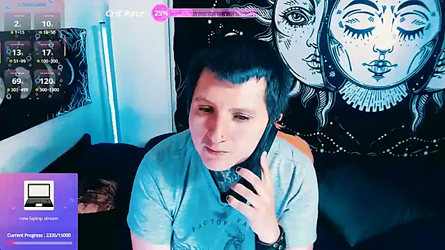 Marieblueeyes online show from March 3, 3:30 pm