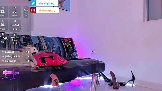 Kimberlykors online show from November 22, 11:12 am